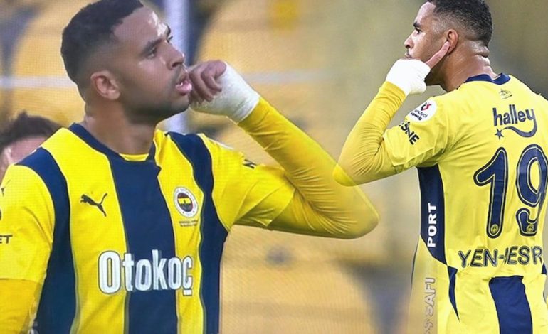 En Nesryi’den olay hareket! Golü attı taraftara döndü…