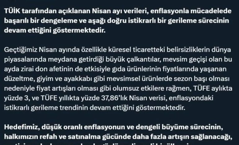 Enflasyonda İstikrarlı Gerileme Devam Ediyor