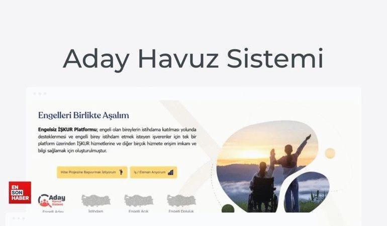 Engelsiz İŞKUR platformu yayında