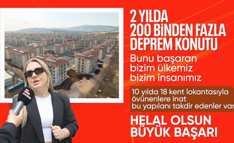 Ensonhaber vatandaşlara deprem bölgesinde kaç konut yapıldığını sordu