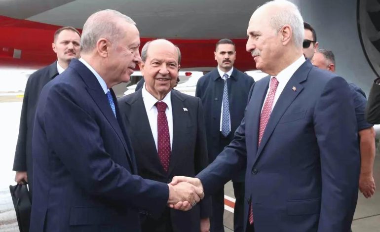 Erdoğan, KKTC’de Açılış Törenine Katıldı
