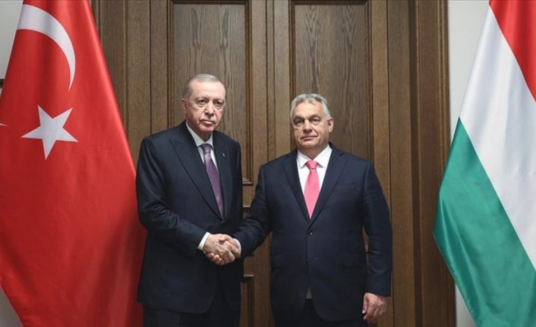 Erdoğan Orban ile görüştü