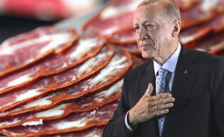 Erdoğan’a 466 bin liralık pastırma ve Akar’ın ziyaret masrafları AKP’li belediyenin kasasından ödendi