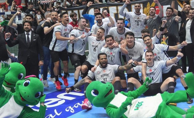 Erkekler Türkiye Kupası’nda şampiyon Beşiktaş