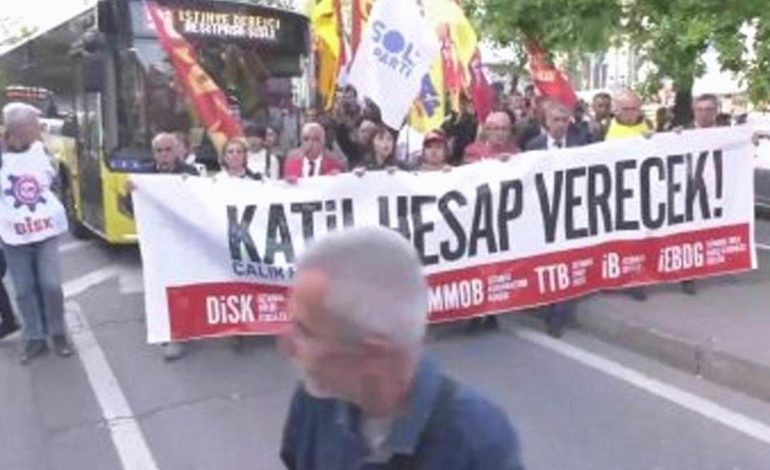 Erol Eğrek için adalet yürüyüşü: “Bu Düzen İşçilerin Canına Kastediyor”
