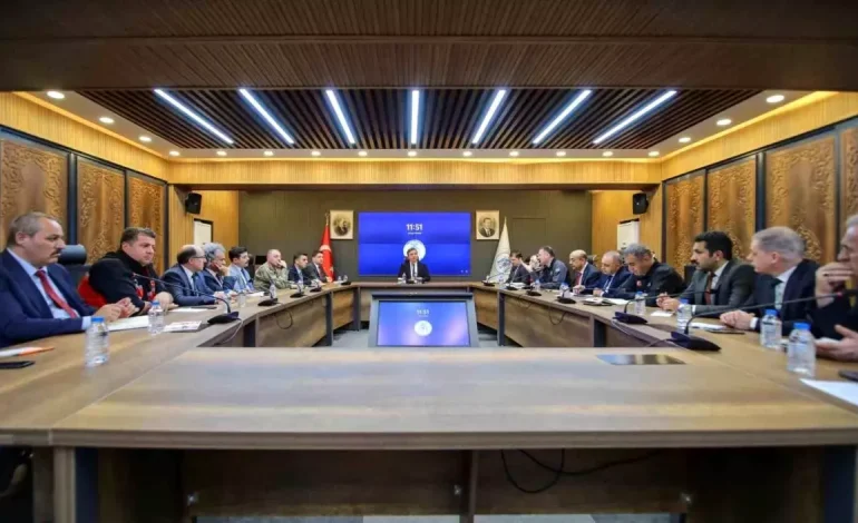 Erzincan’da Birim Amirleri Toplantısı Yapıldı