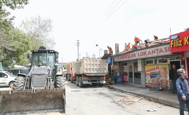 Erzincan’da Yangın Sonrası Hasar Tespiti