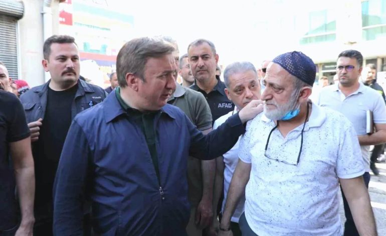 Erzincan’da Yangın Zarar Tespiti Başladı