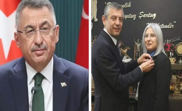 Eski Cumhurbaşkanı Yardımcısı Fuat Oktay’ın eski eşi Bedriye Şahinbaş, CHP’ye katıldı