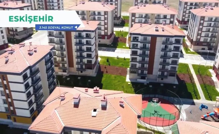 Eskişehir’de 3.145 Konut Anahtarları Teslim Ediliyor
