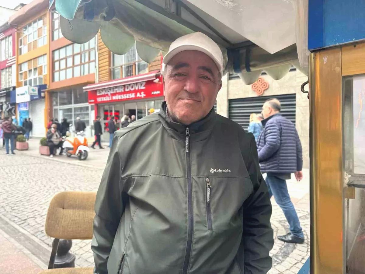 Eskişehir’de Ani Hava Değişimleri Seyyar Esnafı Zorluyor