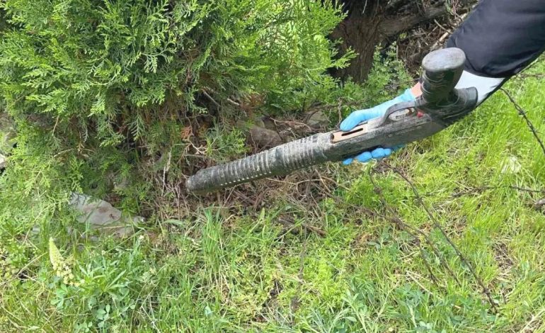 Eskişehir’de Gizli Tüfek Bulundu