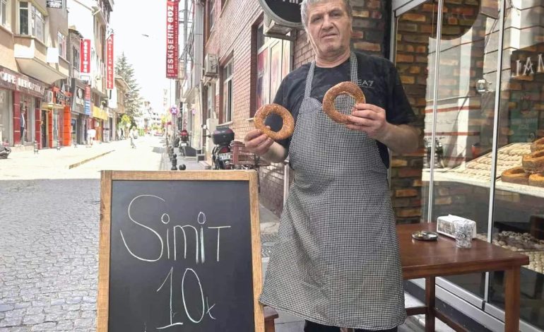 Eskişehir’de Ucuz Simit Dönemi