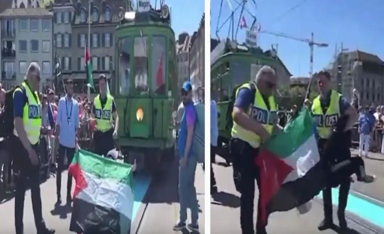 Eurovision’un açılış törenine Gazze protestosu damga vurdu