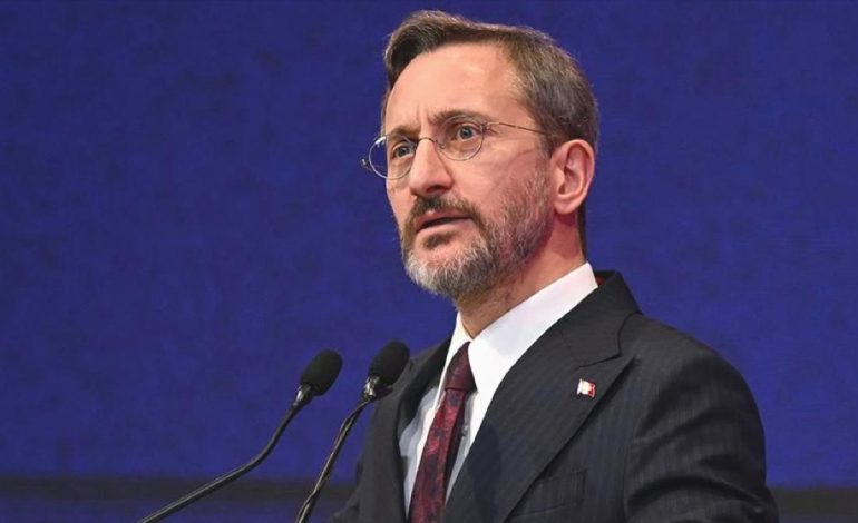 Fahrettin Altun: Barışın hüküm sürdüğü bir Türkiye için yola çıktık