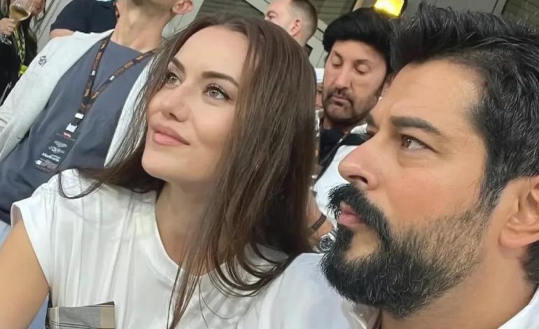Fahriye Evcen küçük oğlu Kerem’i paylaştı: ‘Parlayan yıldızım’