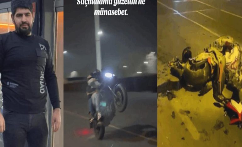 Fatih’teki genç motosikletli felaketi yaşadı!