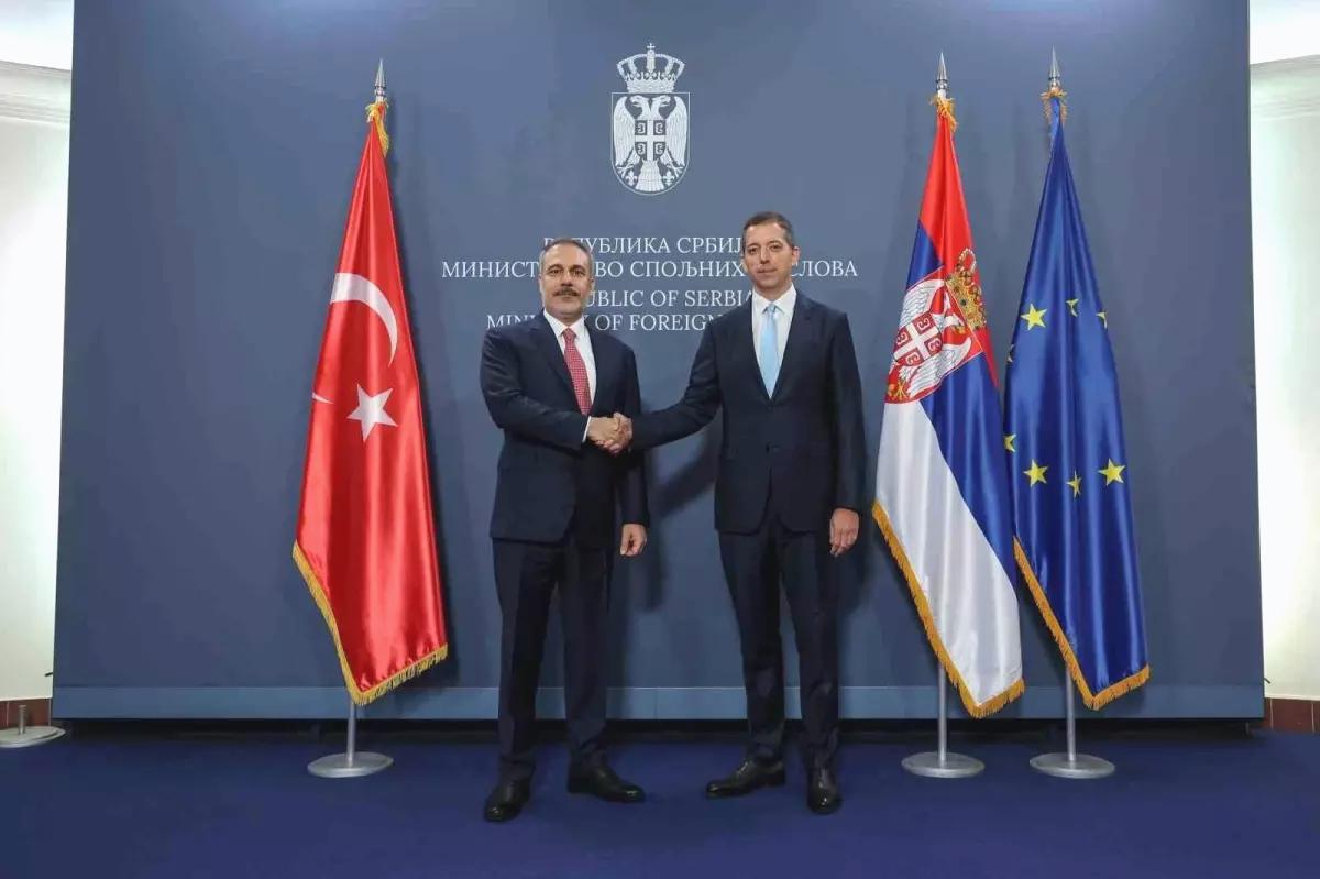 Fidan, Sırbistan Dışişleri Bakanı ile Görüştü