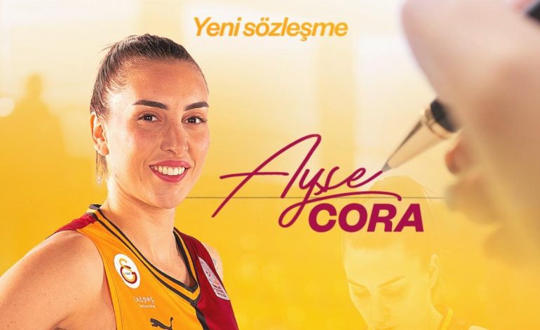 Galatasaray, Ayşe Cora ile yeni sözleşme imzaladı