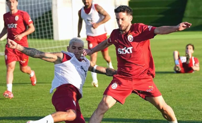 Galatasaray Göztepe Maçına Hazırlık Başladı