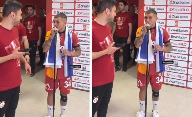 Galatasaray’da Lucas Torreira’dan Okan Buruk’a olay şaka
