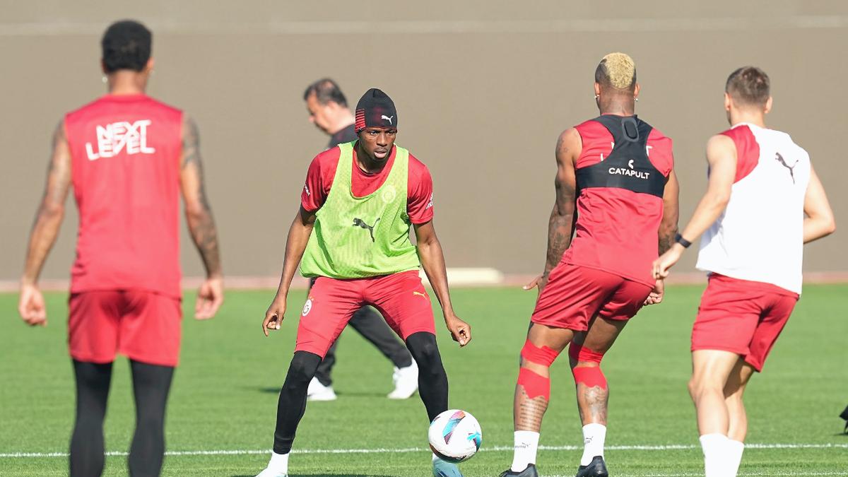 Galatasaray’da Trabzonspor maçı hazırlıkları sürdü