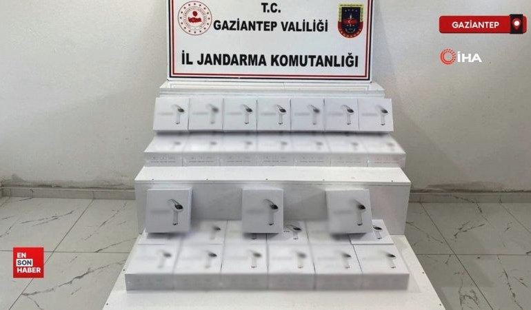 Gaziantep’te 2 milyon TL değerinde kaçak elektronik eşya ele geçirildi