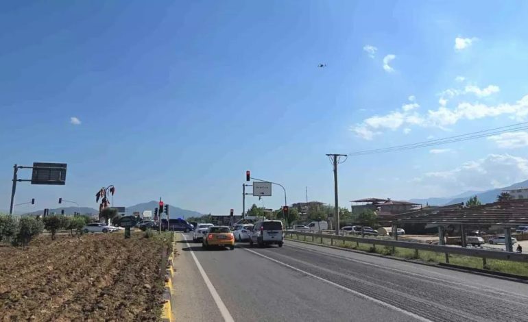 Gaziantep’te Dron Destekli Trafik Denetimi