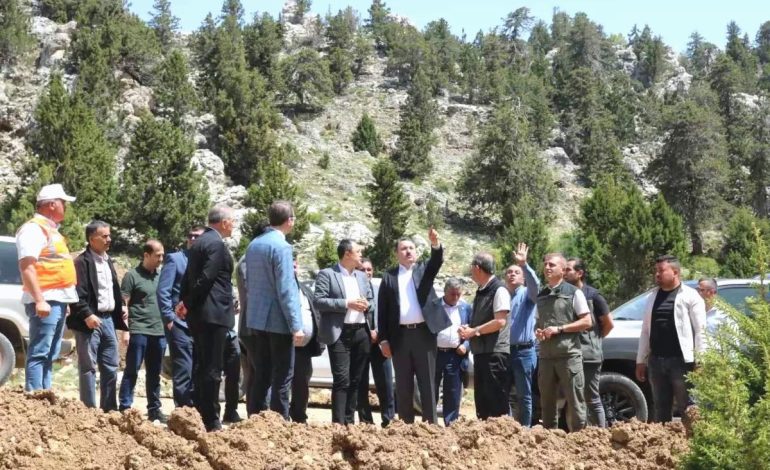 Gazipaşa-Kazancı-Ermenek Yolu Projesi’nde Çalışmalar Hız Kazandı