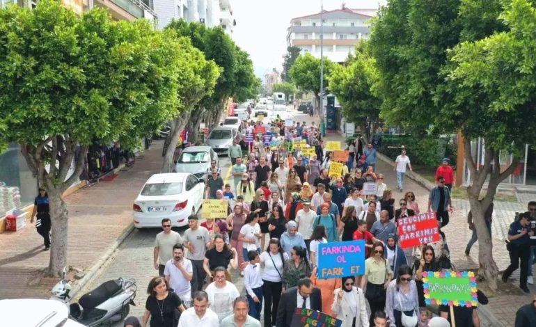 Gazipaşa’da Engelliler Haftası İçin Farkındalık Yürüyüşü Düzenlendi