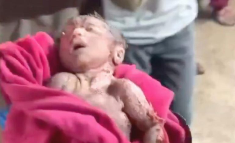Gazze’de bir günlük bebek öldürüldü