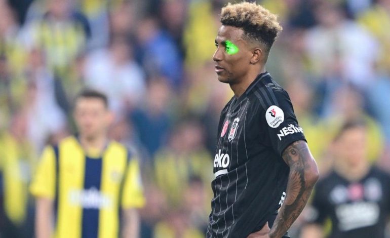 Gedson Fernandes’e lazer tutan taraftarın cezası belli oldu