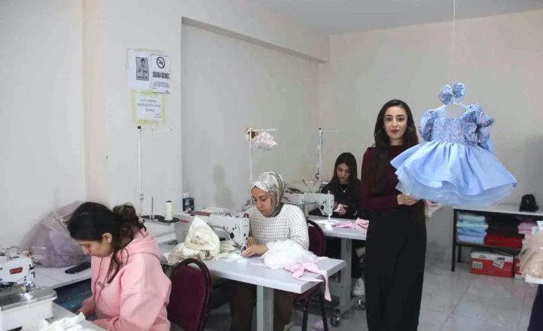 Genç Girişimci Azize Ergün Tekstil Atölyesi Kurdu