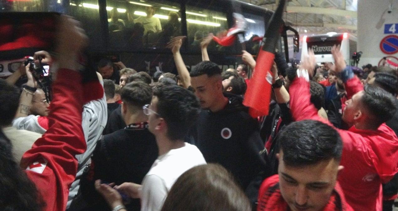 Gençlerbirliği’ne coşkulu karşılama