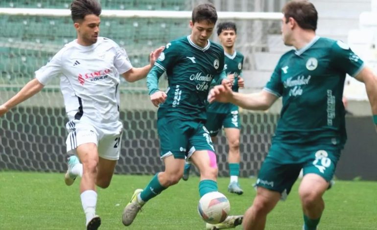 Giresunspor ve Somaspor 0-0 Berabere Kaldı