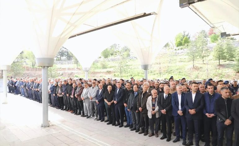 Gölbaşı’nda Cenaze Töreni Düzenlendi