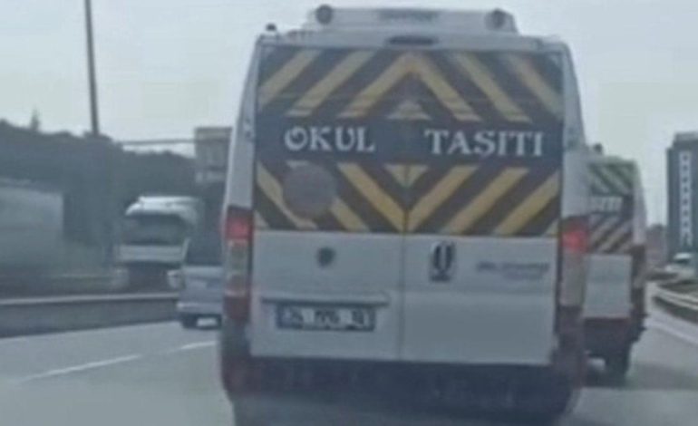 Görüntüler tepki çekmişti: Okul servisi sürücüleri yakalandı