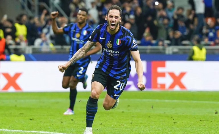 Hakan Çalhanoğlu, UEFA Şampiyonlar Ligi finalinde ilk peşinde