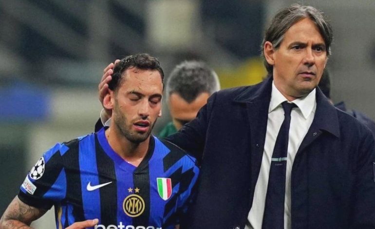 Hakan Çalhanoğlu ve Simone Inzaghi’ye ceza