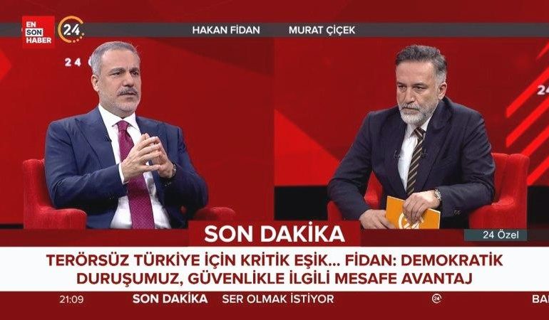 Hakan Fidan: PKK’nın silah bırakması yetmez