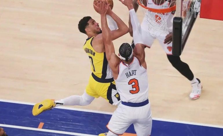 Haliburton’dan tarihi basket! Pacers, Knicks’i uzatmada devirdi…