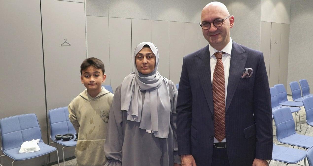 Hamileyken kanser olduğunu öğrendi, oğluna doktorunun adını verdi