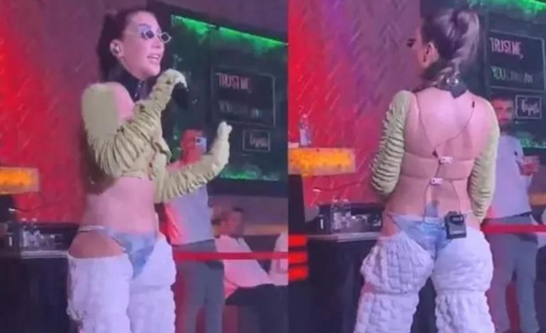 Hande Yener’in sahne tarzı gündemde