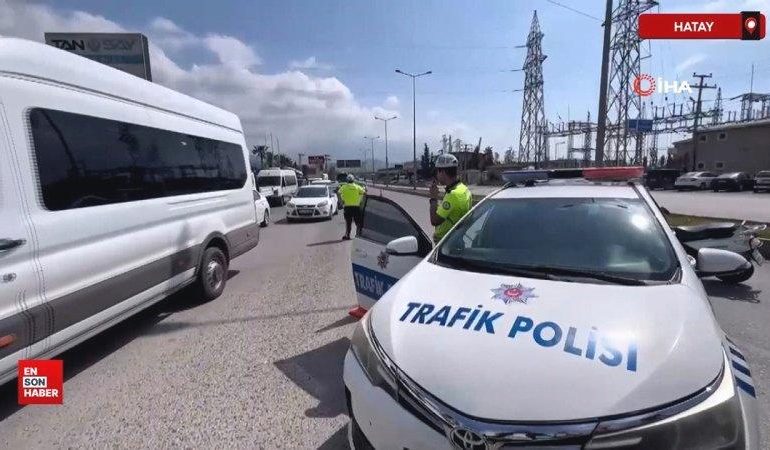 Hatay’da doğalgaz kaçağını hiçe sayarak sigara içen vatandaşlara polisten uyarı