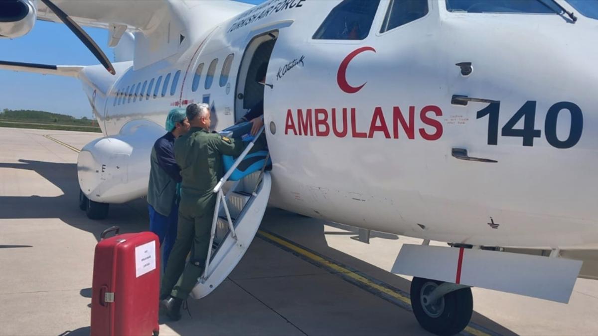Hava Kuvvetleri’nden Samsun’dan Ankara’ya acil organ nakli