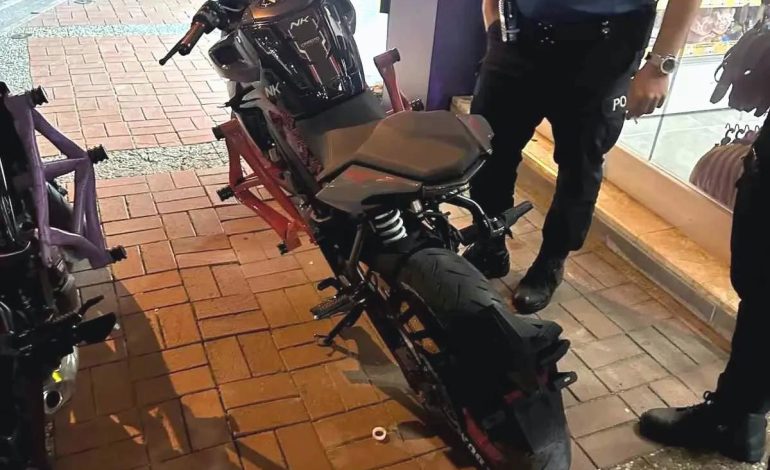 Hız Tutkunu Motosiklet Sürücüsüne Cezai İşlem