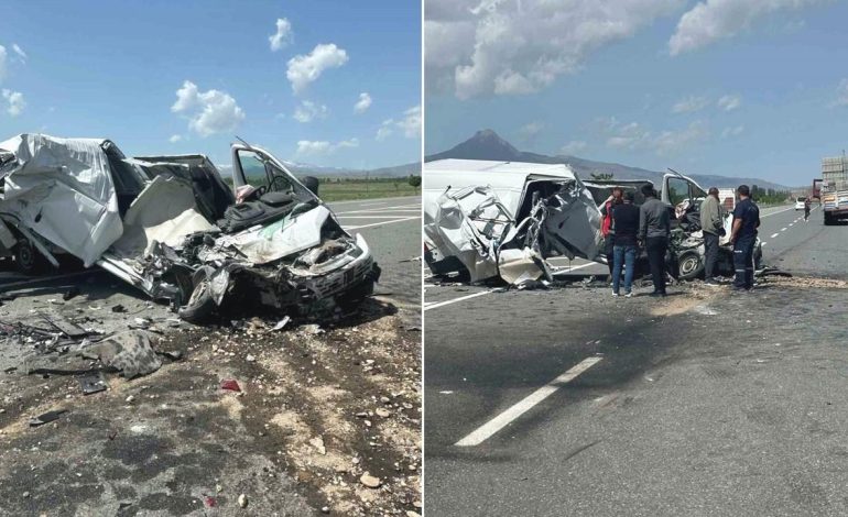 Hurdaya dönen araçtan ağır yaralı çıktı