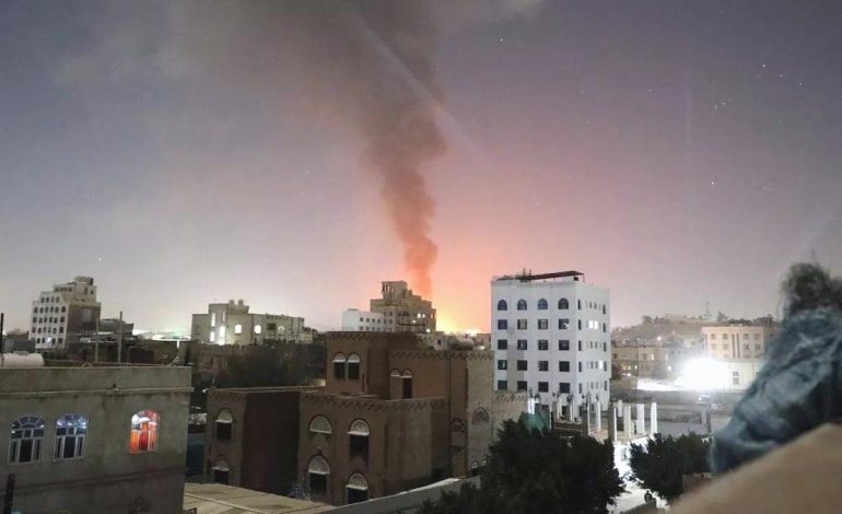 Husiler: ABD, Yemen’in Saada Kentine 5 Hava Saldırısı Düzenledi