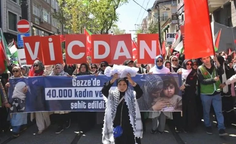 İHH’dan Gazze’ye Destek Yürüyüşü
