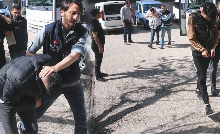 İki ilde “change” araç operasyonu: 13 kişi yakalandı